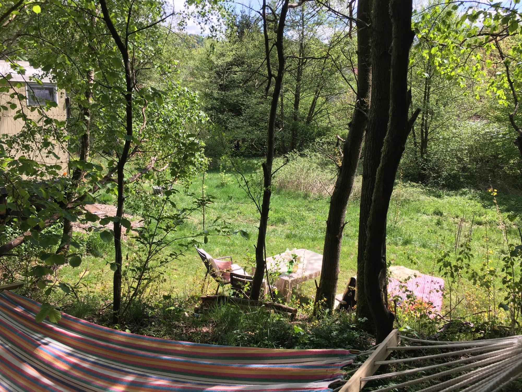 Kuscheliger Zirkuswagen Im Wildgarten Witzenhausen Zewnętrze zdjęcie