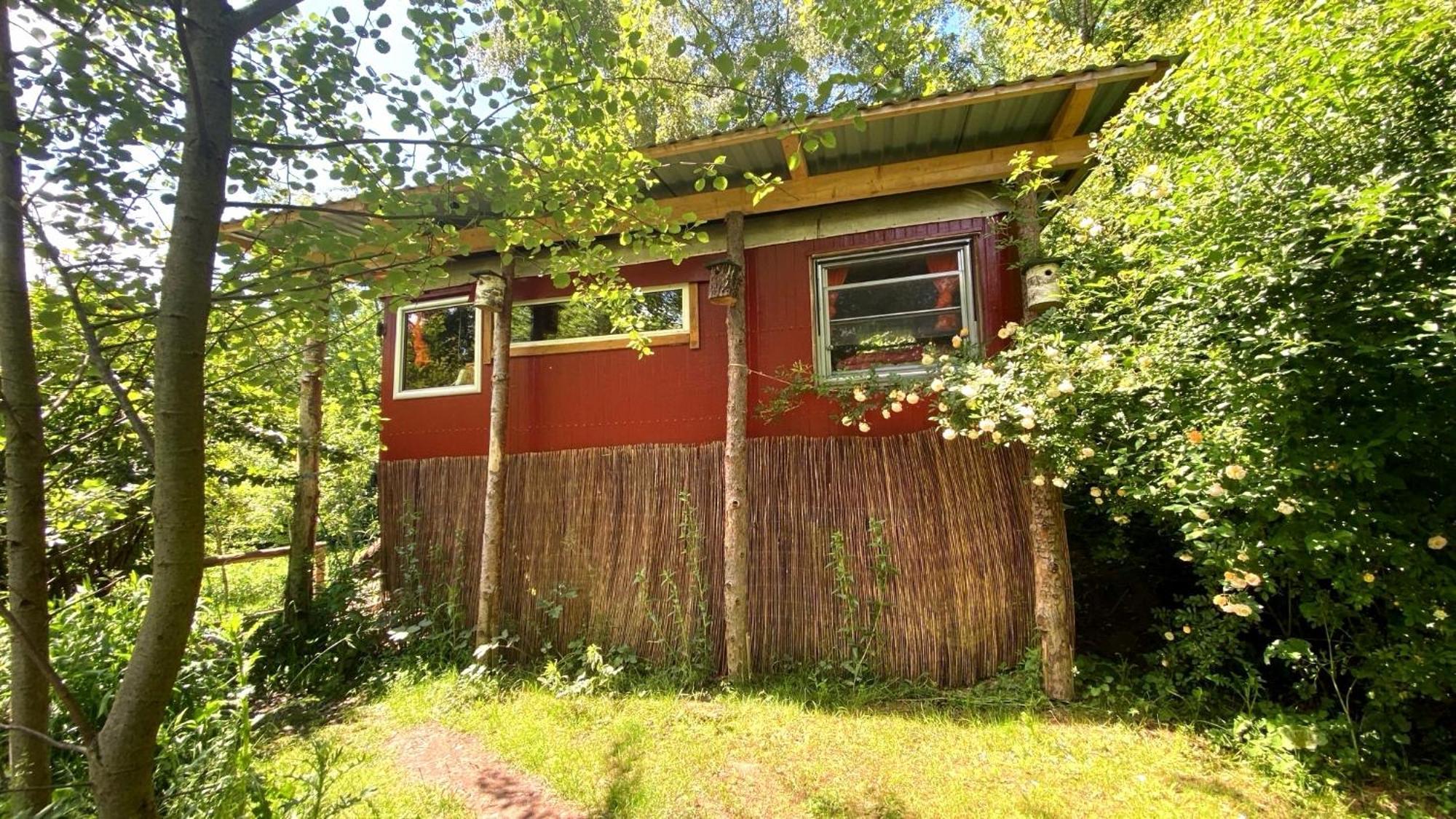 Kuscheliger Zirkuswagen Im Wildgarten Witzenhausen Zewnętrze zdjęcie